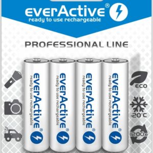 6c2c72f08afa04afa1600a3f9c230259 4 x Akumulatorki everActive R6/AA Ni-MH 2600 aAh