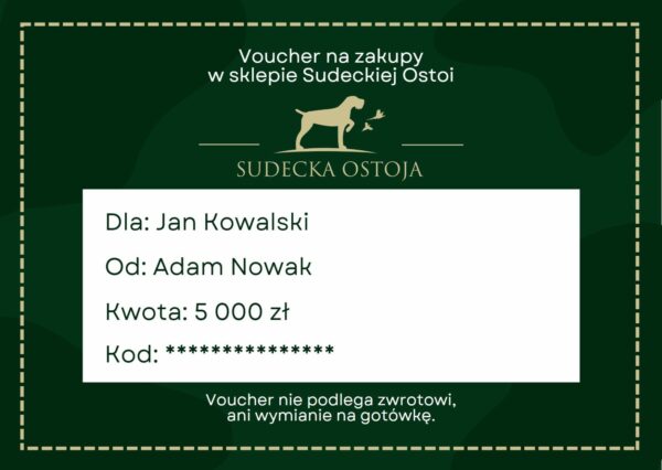 voucher Voucher na zakupy - prezent