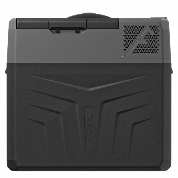 BCX50CARBONfront Przenośna lodówka kompresorowa YOLCO BCX50 47L