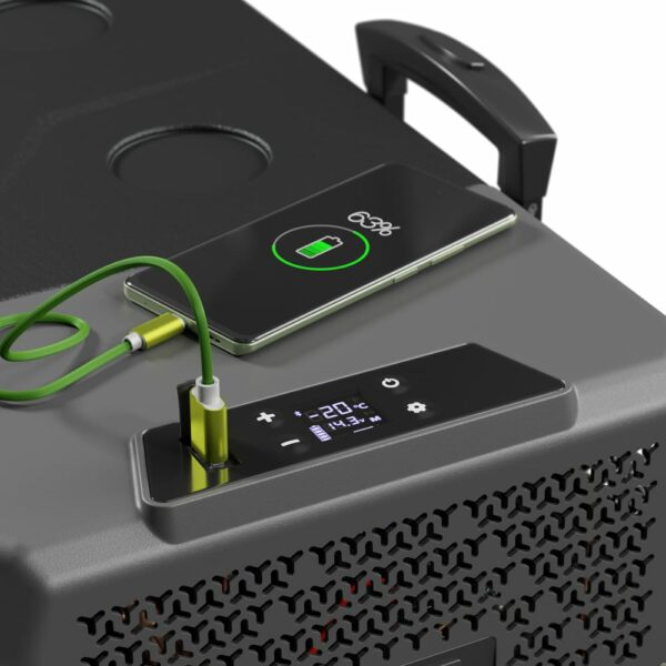 BXCARBONcharging Przenośna lodówka kompresorowa YOLCO BCX50 47L