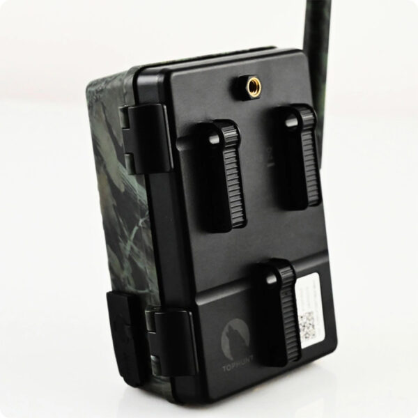 sudecka-ostoja-TOP-HUNT-T6-FOTOPULAPKA-10 Zestaw fotopułapka GSM kamera leśna Tophunt H6 Green, panel solarny, 6x akumulator 18650, karta sd 32 gb, karta sim Orange