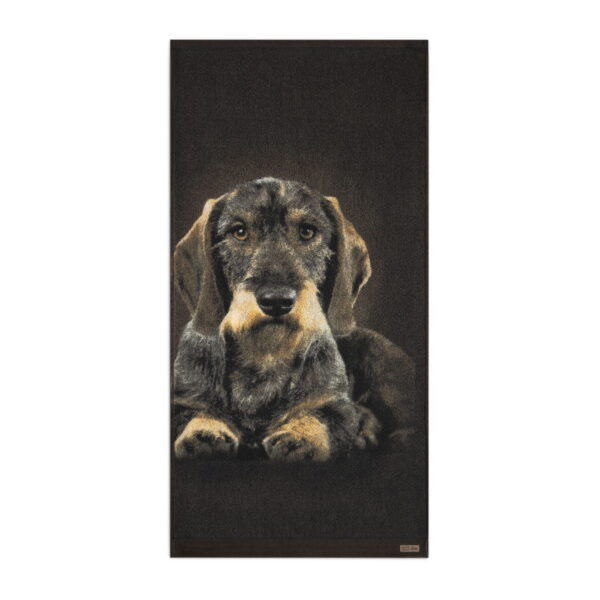 57845.jpg Ręcznik myśliwski 50cm x 100cm (JAMNIK) Nowy wzór