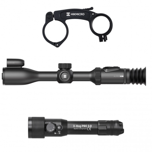 HIKMICRO CELOWNIK ALPEX PRO A50PL LRF Z UCHWYTEM POD IR + ILUMINATOR LASEROWY X-HOG PRO V2 940/850 NM - sudeckaostoja.pl HIKMICRO CELOWNIK ALPEX PRO A50PL LRF Z UCHWYTEM POD IR + ILUMINATOR LASEROWY X-HOG PRO V2 940/850 NM